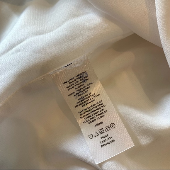 ANN TAYLOR LOFT Size XSP White Blouse - Picture 12 of 15